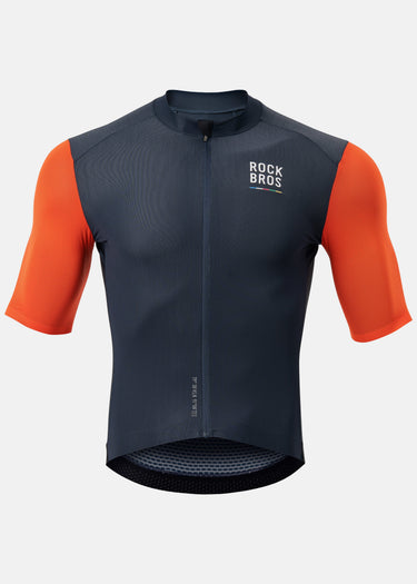 【ROAD TO SKY】by ROCKBROS Men's Short-Sleeve Cycling Jersey in Various Colours - Gio's Outdoors -ROCKBROSUSA