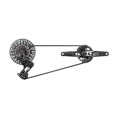 SRAM X0 T-Type Eagle V2 AXS Groupset 175mm Black