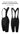 【ROAD TO SKY by ROCKBROS Women's Cycling Bib Shorts in Black - Gio's Outdoors -ROCKBROSUSA