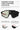 ROCKBROS Cycling Photochromic Glasses Electronic Color Changing SunGlasses Clear - Gio's Outdoors -ROCKBROSUSA