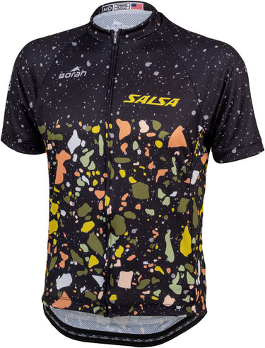 Salsa Men's Terrazzo Jersey - Medium Black