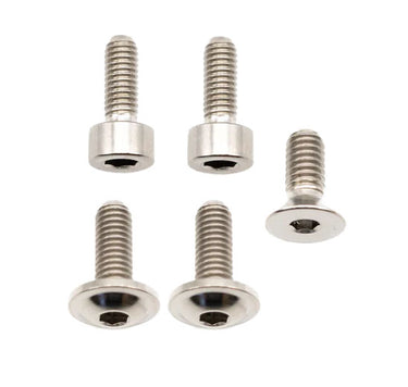 Better Bolts Fox 34 Fork Ti Bolt Kit Fit4/GripSL Silver 5/Count