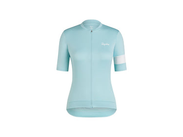 Rapha Core Women Large Light Blue Jersey