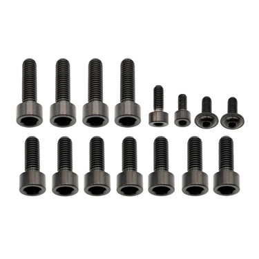 Better Bolts Fox 40 Fork Titanium Bolt Kit Grip Black 15/Count
