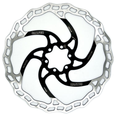 Galfer 203mm Rotor 6-Bolt 1.8mm Black/Silver