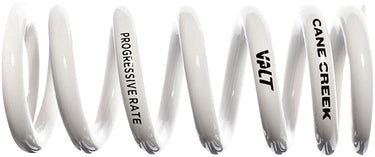 Cane Creek Progressive Rate VALT Lightweight Rear Shock Spring - 65mm x 400-488lbs White