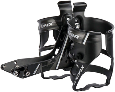 Vision TriMax Rear Hydration System Aero Mounting Dual Bottle Setup Triathlon Use – BLK