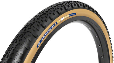 Panaracer GravelKing X1 Plus Tire - 700 x 50 Tubeless Folding Black/Brown