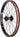 Odyssey Hazard Lite Front Wheel - 20" 3/8" x 100mm Rim Brake Hard BLK Clincher