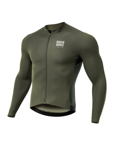 ROCKBROS Road-to-Sky Men's Cycling Long-Sleeved Jersey - Gio's Outdoors -ROCKBROSUSA