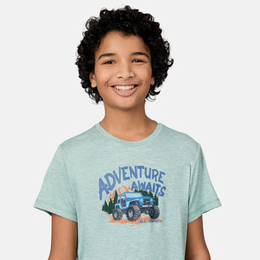Boys' Microtech® Graphic Crew Neck Shirt - Gio's Outdoors -Free Country