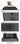 Super 30-Litre Bicycle Saddlebags in Black - Gio's Outdoors -ROCKBROSUSA