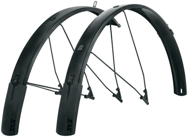SKS B65 Bluemels Style Full Coverage Fender Set - 65mm 27.5/29/700 x 1.75-2.25" Matte BLK