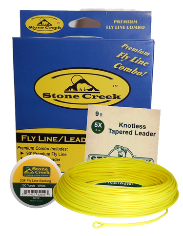 Fly Line Combo - Line - Leader - Backing - Gio's Outdoors
