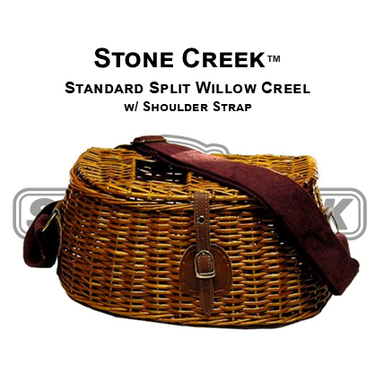 Standard Split Willow Creel w/ Strap - Gio's Outdoors
