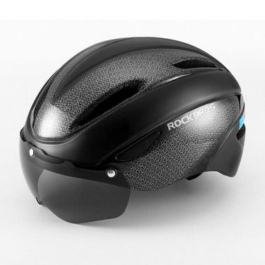 ROCKBROS Cycling Helmet With Goggles LED Light Mountain Road Bike Bicycle Helmet - Gio's Outdoors -ROCKBROSUSA