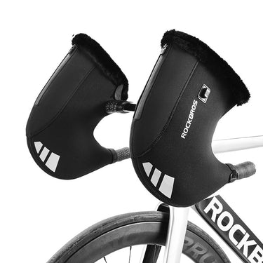 USB Charging Heated Winter Handlebar Mittens for Winter Cycling - Gio's Outdoors -ROCKBROSUSA