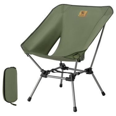 Qunature Ultra Lightweight Folding Camp Chair with Storage Bag Supports 260 lbs - Gio's Outdoors -ROCKBROSUSA