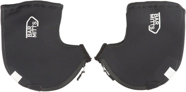 Bar Mitts Extreme Road Pogie Handlebar Mittens - Internally Routed Campy/SRAM/Newer Shimano No Zipper XL BLK