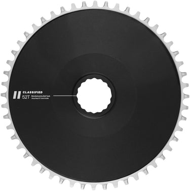 Classified Aero Chainring - 52t DropStop ST HG+ KMC 12-Speed Chains BLK