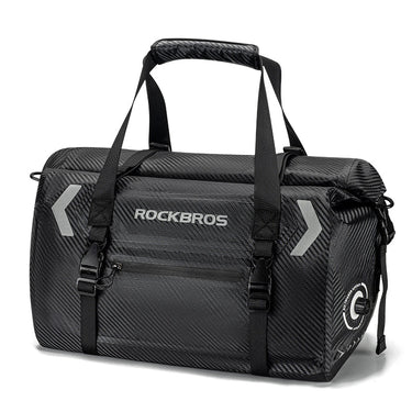 ROCKBROS Motorcycle Rear Tail Bag Saddle Bag Luggage Storage Pannier Waterproof - Gio's Outdoors -ROCKBROSUSA