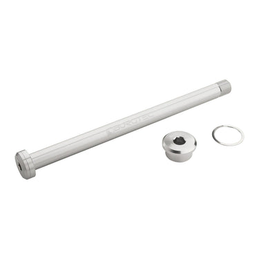 Burgtec Rocky Mountain 173mm Rear Axle - Rhodium Silver