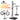 ROCKBROS Electric Lifting Bike Repair Stand Floor - Gio's Outdoors -ROCKBROSUSA