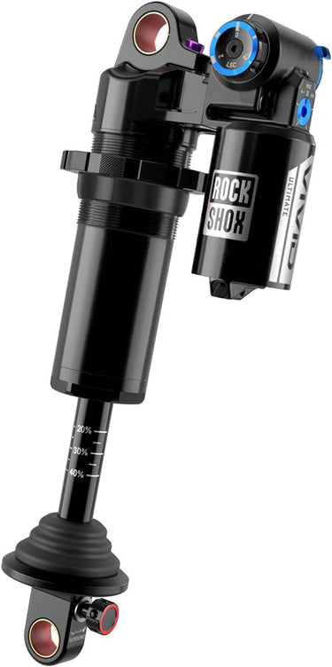 RockShox Vivid Coil Ultimate RC2T Rear Shock - 230 x 57.5mm Reb 55 / Comp 34 Adj. Hydraulic Bottom Out L/45 Standard D1