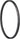 Teravail Fluent Mountain Rim - Front 29" Disc Brake Matte Carbon 28H