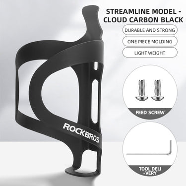 ROCKBROS Lightweight Aluminum Bike Water Bottle Cage Holder - Gio's Outdoors -ROCKBROSUSA