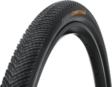 Continental Terra Competition Tire - 700 x 45 Tubeless Folding BLK Grip Trail Casing E25