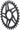 Wolf Tooth Direct Mount Chainring - 34t Shimano DM For Boost Cranks 3mm Offset Drop-Stop ST Requires 12-Speed HG+ Chain BLK