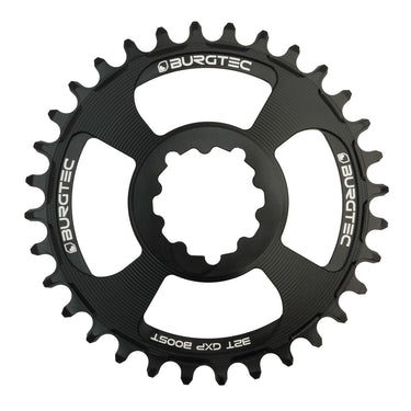 Burgtec GXP Boost 3mm Offset Thick Thin chainring 34 Blk