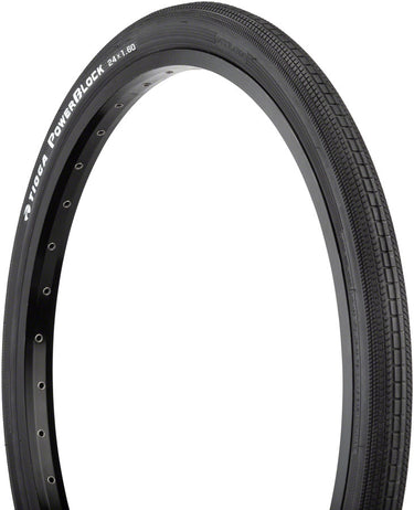 Tioga PowerBlock Tire - 24 x 1.6 Clincher Wire Black 60tpi