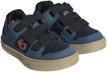 Five Ten Freerider Kid's VCS Flat Shoes - Youth Legend Ink/Wonder Steel/Impact Orange 2K
