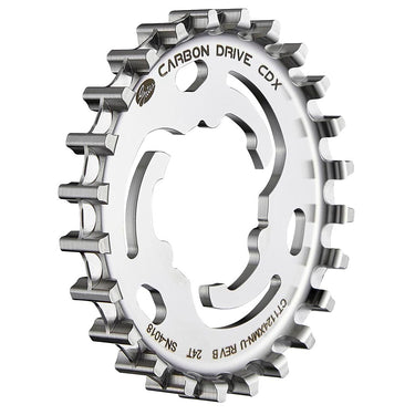 Gates Carbon Drive Belt Drive CDX Rear Cog SureFit 3-Lobe Unified 24t
