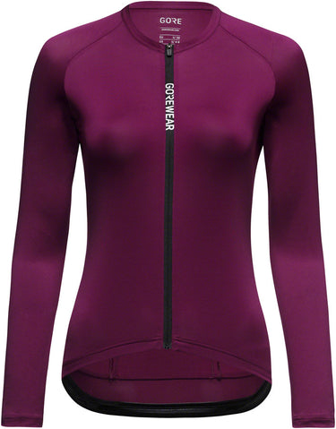 Gorewear Spinshift Long Sleeve Jersey - Purple Women's Medium/8/10