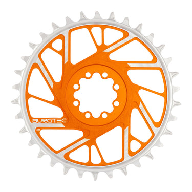 Burgtec 3mm Offset Thick Thin Chainring SRAM 8-Bolt 34T Org
