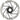 SRAM HS2 Disc Brake Rotor - 180mm Center Lock Rounded Silver/Black