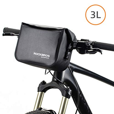 ROCKBROS Bike Handlebar Bag Waterproof 3L - Gio's Outdoors -ROCKBROSUSA