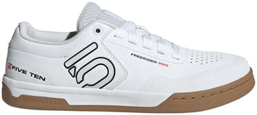 Five Ten Freerider Pro Flat Shoes - Men's FTWR White/Core Black/Red 13