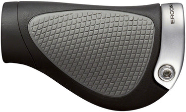 Ergon GP1 Grips - Lock-On Twistshift Small Black/Gray