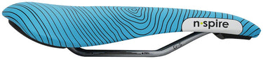 Smanie N.Spire Saddle - Chromoly Microfiber Blue 146