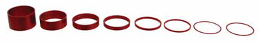 Endless Bike Fibonacci 1sp Spacer Kit 8pc - Red