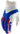 100% Itrack Gloves - Red/White/Blue Large