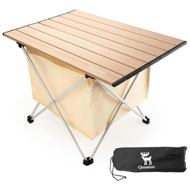 Qunature Ultralight Folding Camping Table with Storage Bag - Gio's Outdoors -ROCKBROSUSA