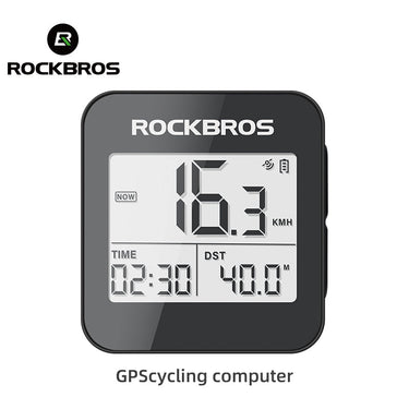 ROCKBROS Smart GPS Speedometer - IPX6 Waterproof Cycling Computer - Gio's Outdoors -ROCKBROSUSA