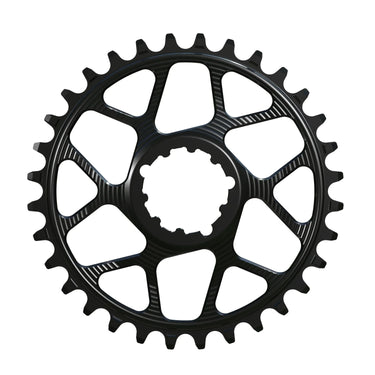 Works Components Round Chainring SRAM 3-Bolt 30T Boost 3mm Blk
