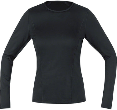 Gorewear M Base Layer Long Sleeve Shirt - Black Women's Small