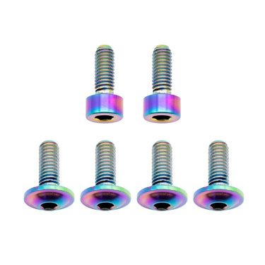 Better Bolts Fox 34SL Fork Ti Bolt Kit Fit4/GripSL Rainbow 6/Ct
